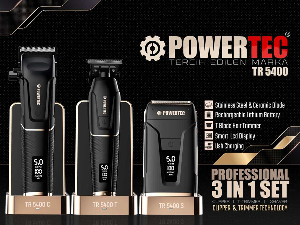  Hair Clipper - Hair Trimmer - Shaver